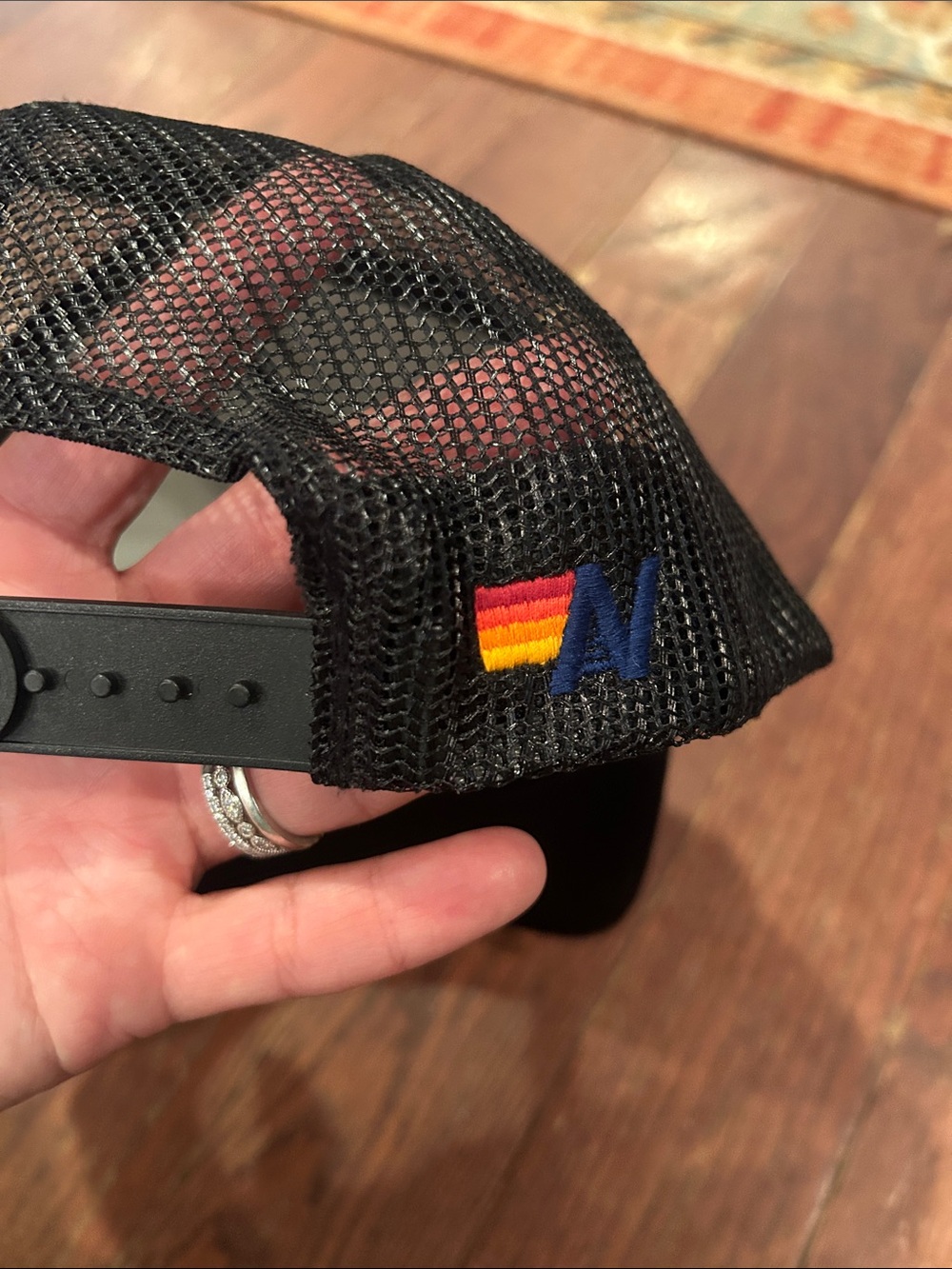 Aviator Nation Trucker Hat with Colorful Aviator Patch - Picture 6 of 10